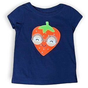 3T Cat & Jack Strawberry Shirt